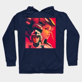 Vision of Escaflowne  - Vintage Art | Mecha Hoodie